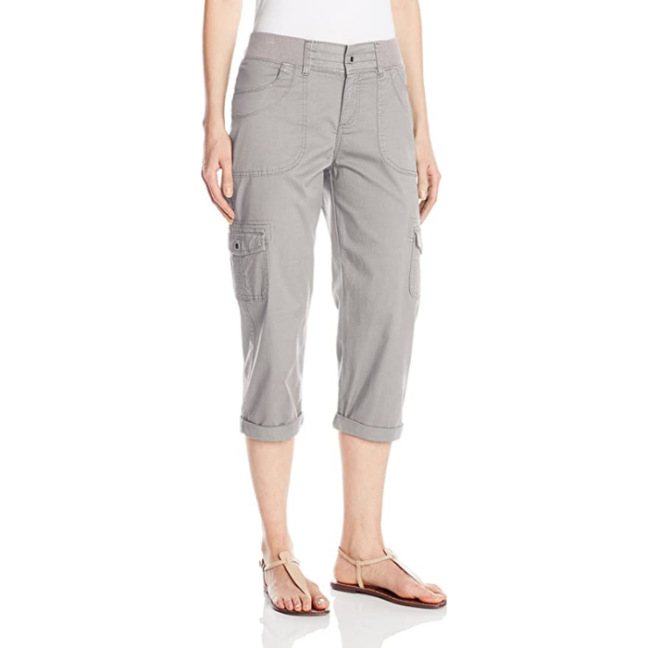 Amazon slashed the price on these 'very slimming' capri cargo pants