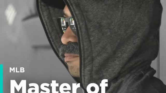 Ichiro wears fake mustache so he can sit in M's dugout