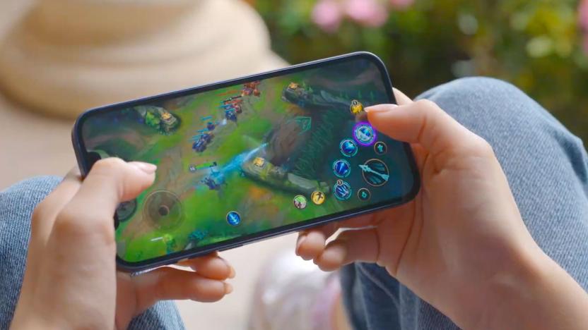 League of Legends: Wild Rift on iPhone 12.