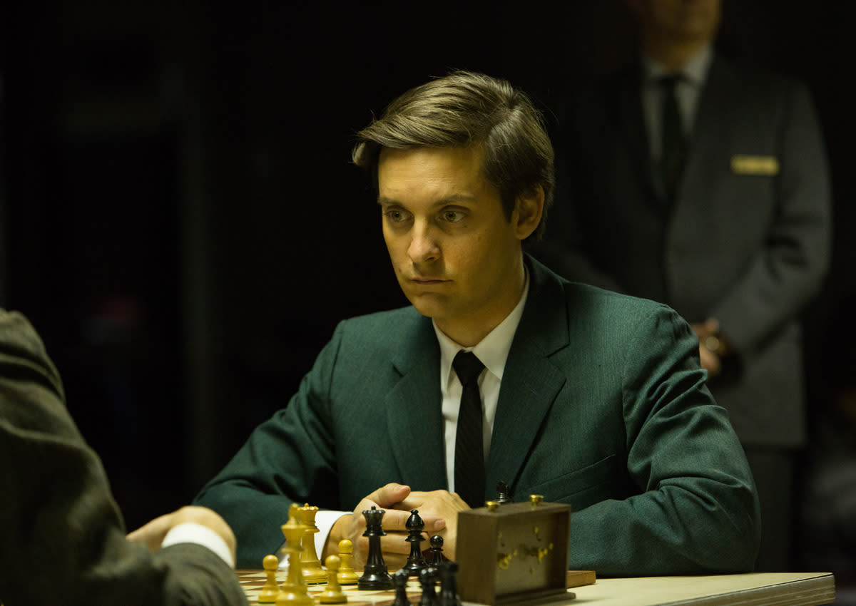 G1 - Tobey Maguire estreia como Bobby Fischer, o polêmico gênio do