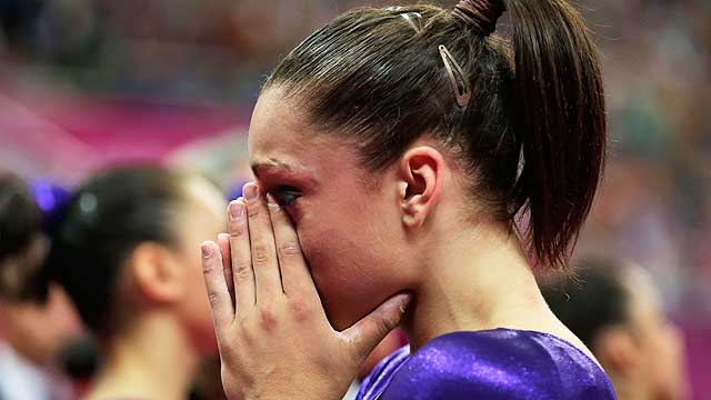 USA's top gymnast misses out on all-around