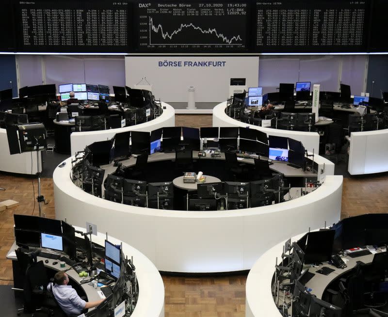 Europe A Sea Of Red German Shares Plunge Up To 5 On Emergency Lockdown