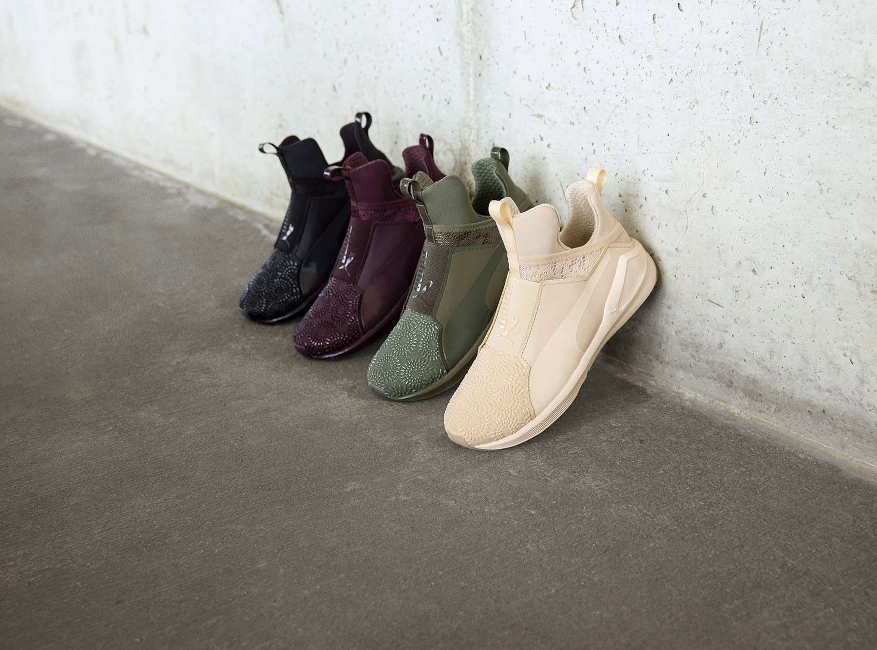 puma fierce nubuck olive