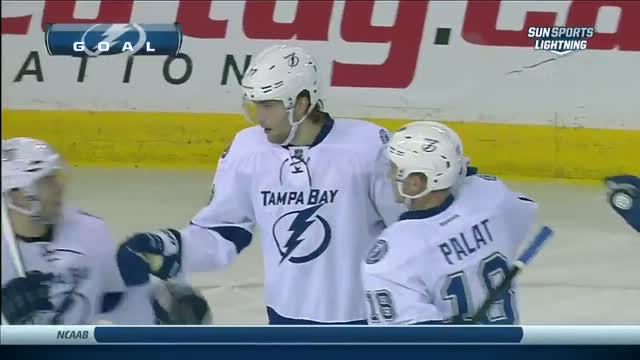 Hedman whips a wrister top-shelf