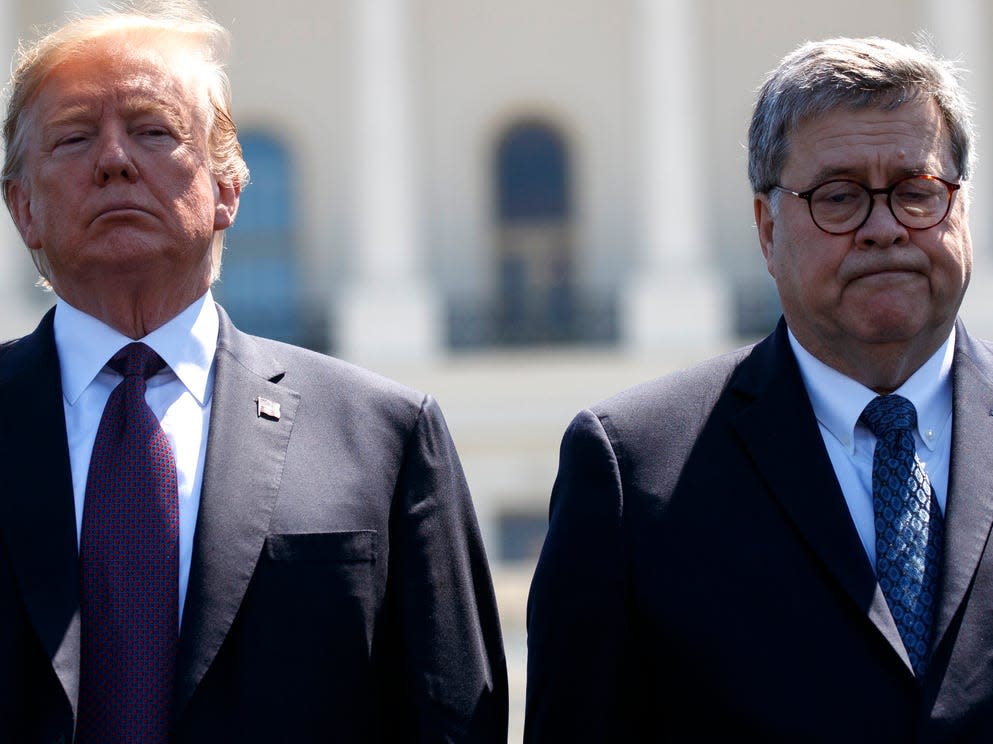 Bill Barr fires back at Trump's 'childish' letter: 'He immediately throws a tant..