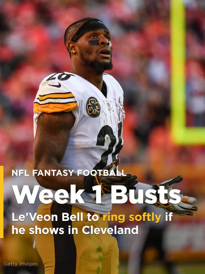 Week 1 NFL Fantasy Busts