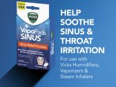 Vicks Expands its Humidification Portfolio with VapoPads® Sinus, Bringing Targeted Relief to Sinus and Allergy Sufferers