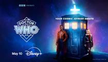 Promotional poster for 'Doctor Who' on Disney Plus.