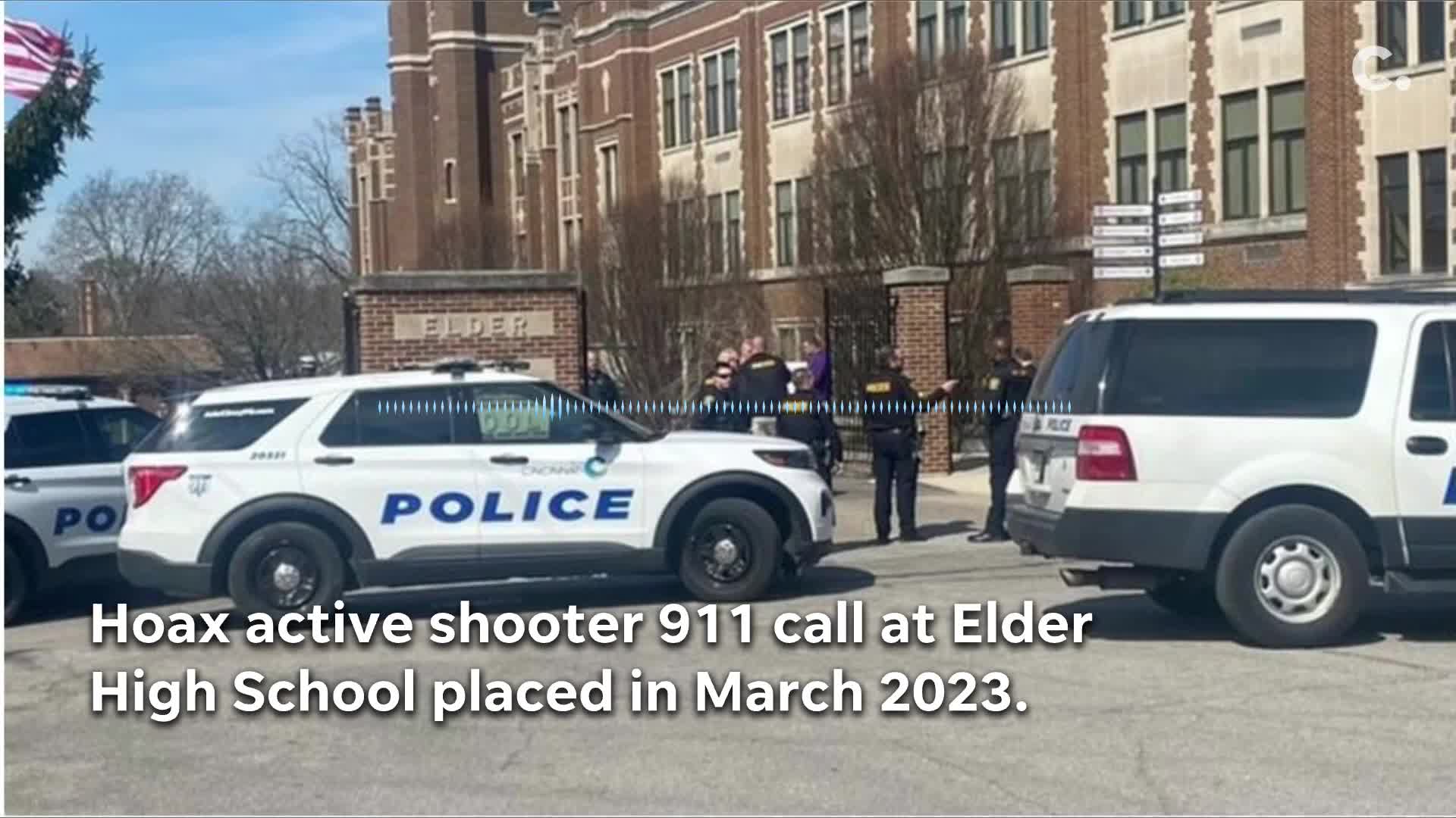 Listen Hoax active shooter 911 calls at Elder, Princeton high schools