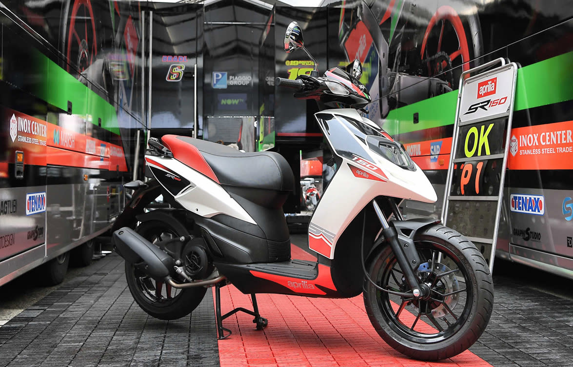 aprilia rs 150 scooter