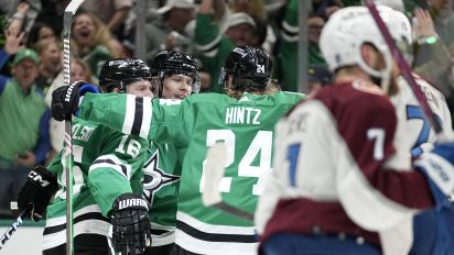 Associated Press - Dallas defenseman Miro Heiskanen scored two power-play goals, Roope Hintz had a goal and three assists and the Stars beat the Colorado Avalanche 5-3 in Game 2 on Thursday night to