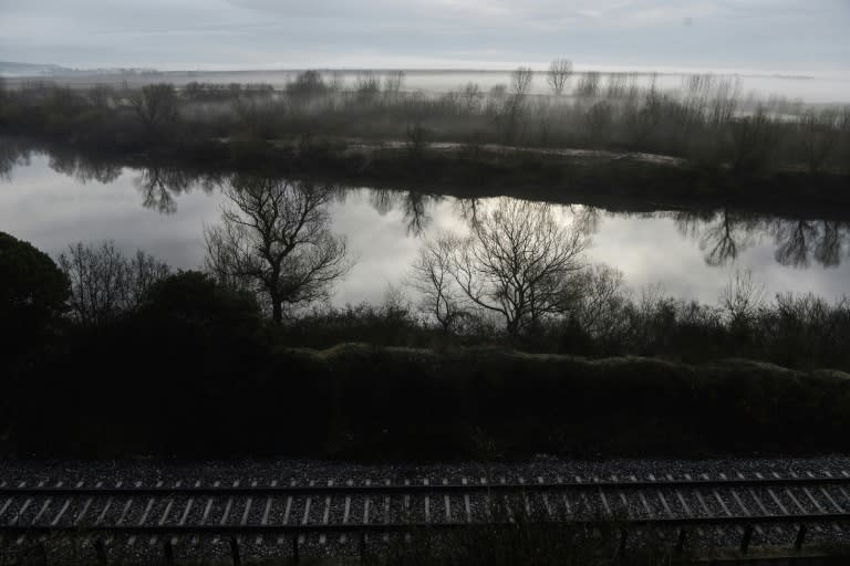 The river Evros, which forms a natural border between Greece and Turkey, is once again a migrant flashpoint for the two neighbours (AFP Photo/Sakis MITROLIDIS)