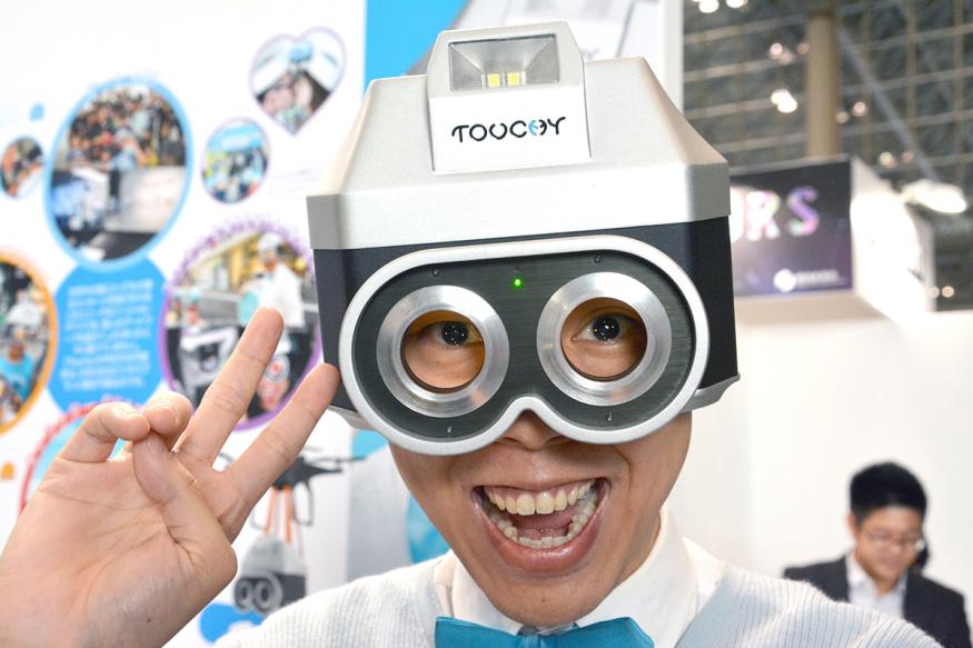 Touchy turns you into an over-friendly, clingy human camera