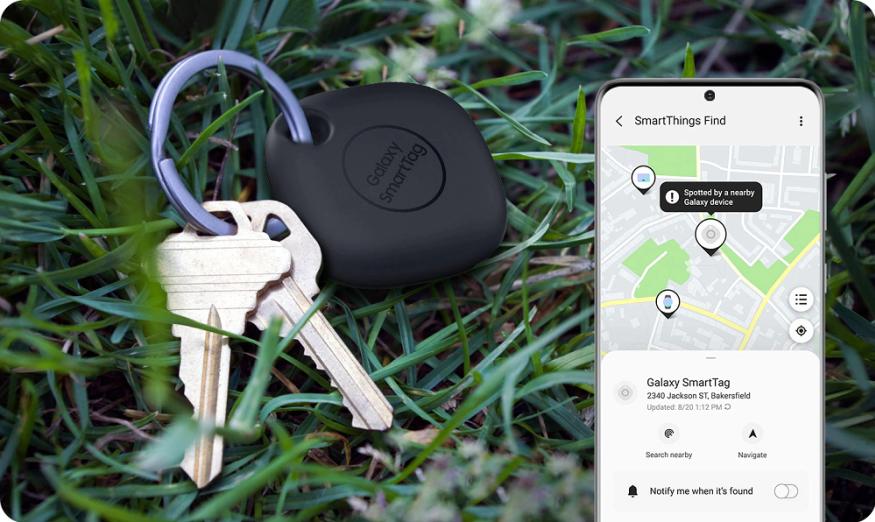 Samsung's SmartTag+ Bluetooth tracker is finally available for pre-order