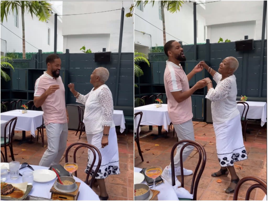 Will Smith dances with his mother in ‘heartwarming’ video on her 85th birthday thumbnail