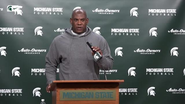 Michigan State football coach Mel Tucker: Plan is to play our best in November