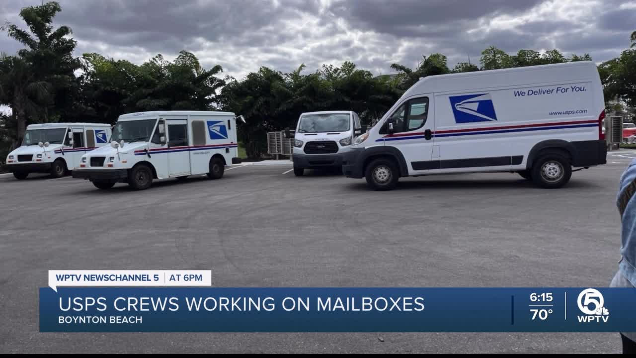 Following 6 months without mail service Valencia Grand residents get deliveries day after WPTV story airs