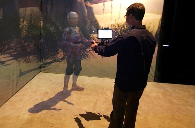 ILMxLab's holographic tech lets you reach out and touch C-3PO.