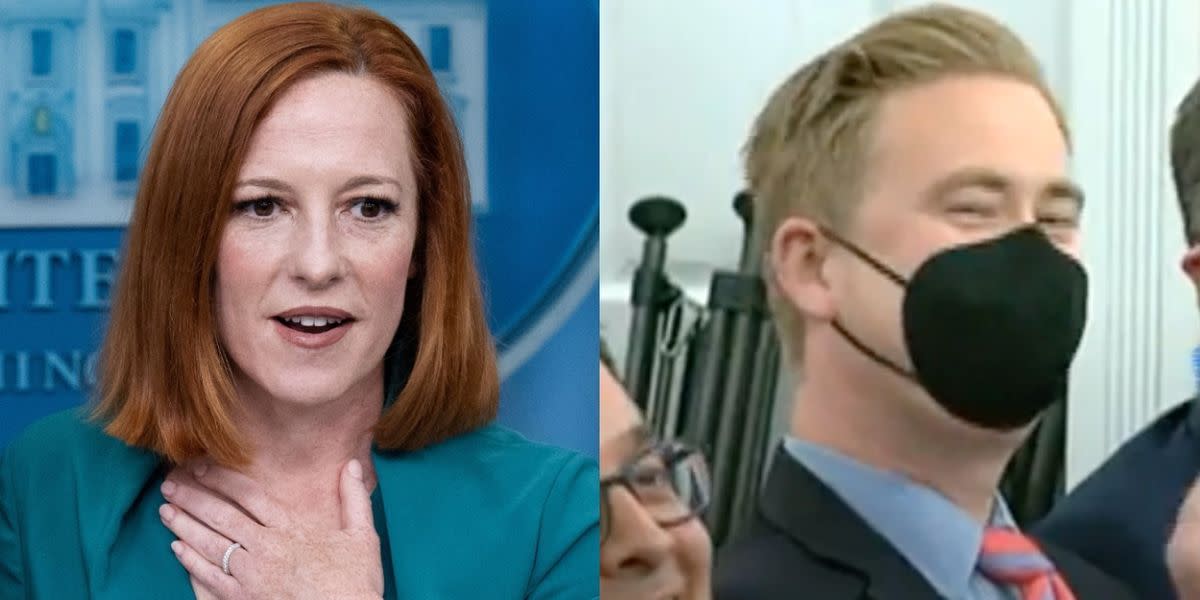 Peter Doocy And Jen Psaki Exchange Rare Amicable Moment: 'Sorry To See You Go'