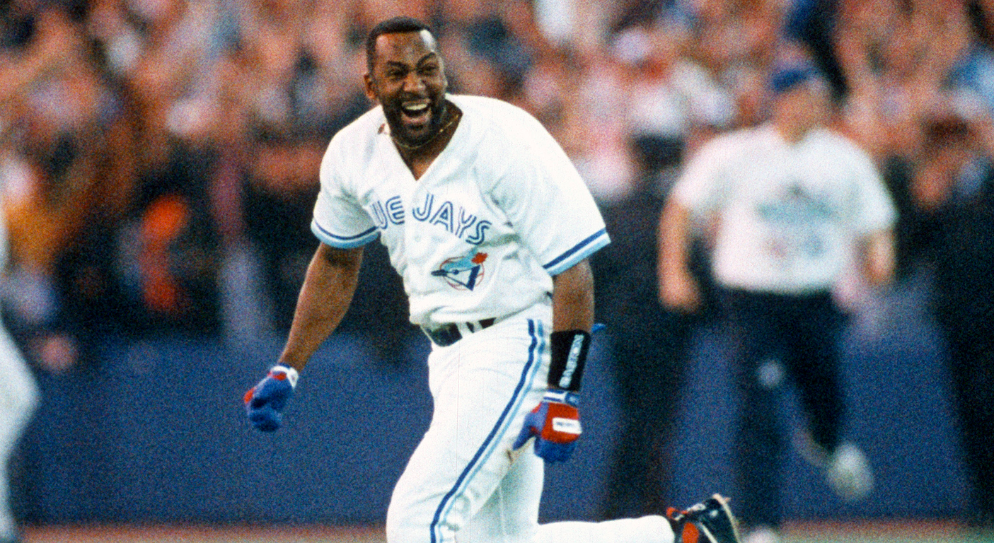 1993 WS Game 6: Joe Carter wins Series with homer on Make a GIF