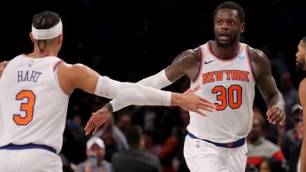 Knicks Notes: Julius Randle's absence being felt in playoffs, Pistons considering New York's former GM Scott Perry