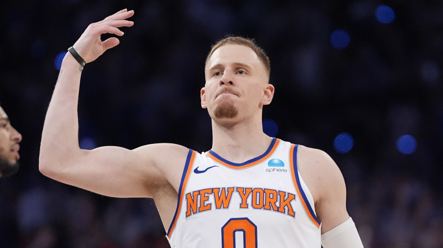 Yahoo Sports - The Knicks came away with a Game 1 victory behind Donte DiVincenzo clutch bombs, Josh Hart lightning strikes and another historic performance by Jalen