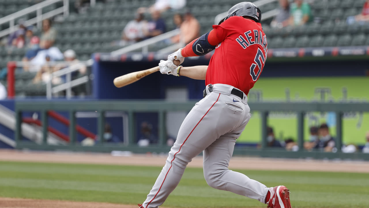 Kiké Hernández is first Red Sox to do this on Opening Day in 13 years.