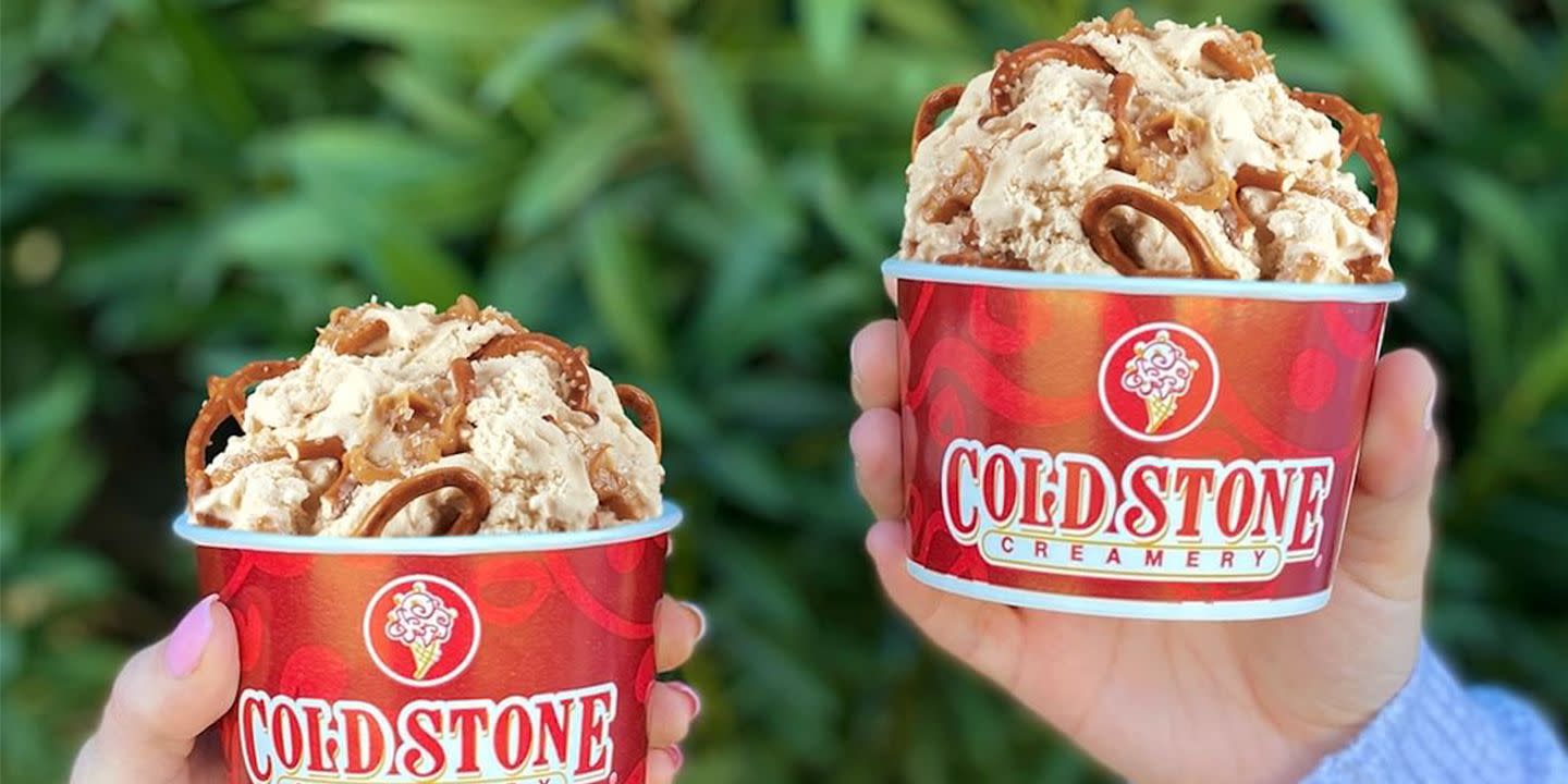 Cold Stone Has a New Ice Cream Flavor That’s Filled With Peanut Butter