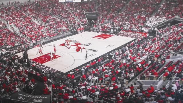 Watch: Louisville's Denny Crum Hall unveiled at public ceremony