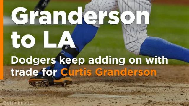 Dodgers keep adding on with trade for Curtis Granderson