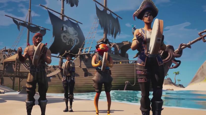 Fortnite's sea shanty emote