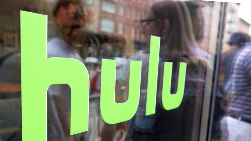 FILE - This June 27, 2015, file photo, shows the Hulu logo on a window at the Milk Studios space in New York. Hulu is again raising prices for its online TV bundle, as other streaming-TV providers do the same.
Hulu’s service, like AT&T TV Now, Dish’s Sling and YouTube TV, are a replica of traditional TV but on the internet. They were once vaunted as a successor to traditional cable. But the market has lost steam as prices rose. One early entrant, Sony’s PlayStation Vue, is shutting down, and analysts expect others to follow.(AP Photo/Dan Goodman, File)