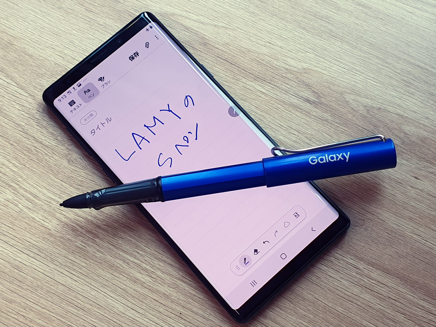 Apple Pencilの書き心地を超えた 有名ペンメーカーの Sペン がgalaxy Note10用に登場するかも Engadget 日本版