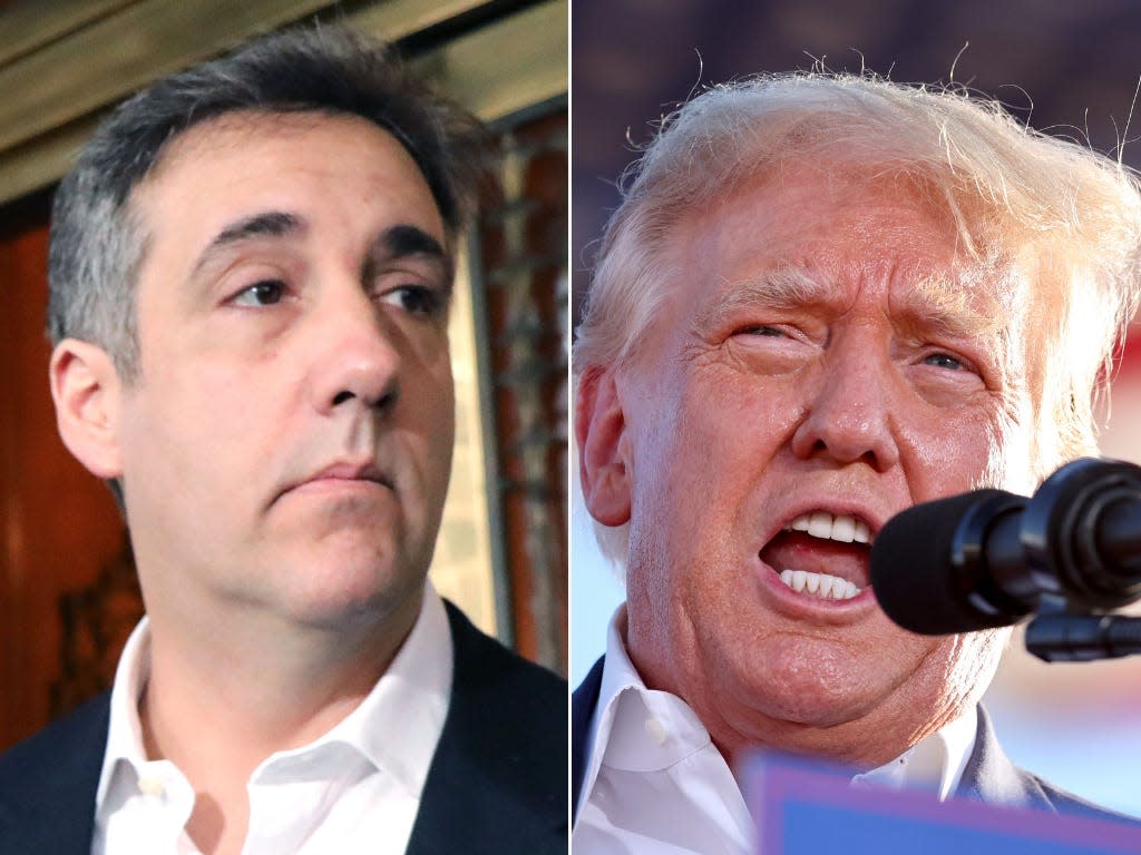 Michael Cohen says those who stick by Trump do so because 'we're stupid' and 'we..