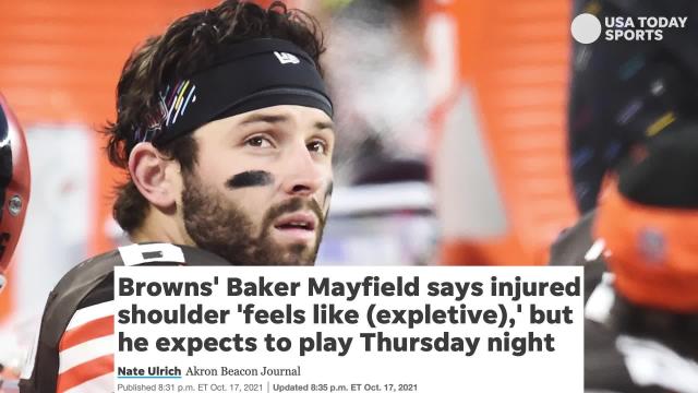 Drew Brees on Baker Mayfield's shoulder injury and how to manage it