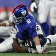 Giants lose 2 players to injury during 'tush push' play vs. Seahawks