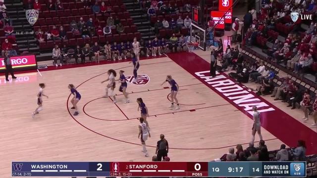 Highlights: No. 2 Stanford women's basketball rallies to beat Washington, finish unbeaten in Pac-12 play