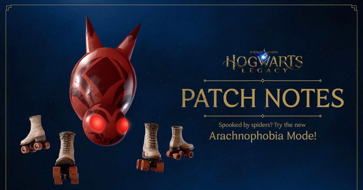 „Hogwarts Legacy” dodaje tryb arachnofobii do gier wolnych od pająków