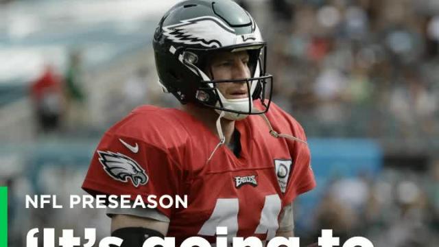 Carson Wentz on playing Week 1: 'It's going to be close'