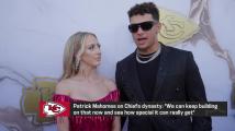 Mahomes discusses 'building on' Chiefs' dynasty at team's ring ceremony