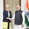 Gb, May in India: dopo Brexit saremo i campioni del libero scambio