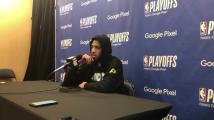 Tyrese Haliburton discusses the Pacers' loss to the Knicks in Game 5.