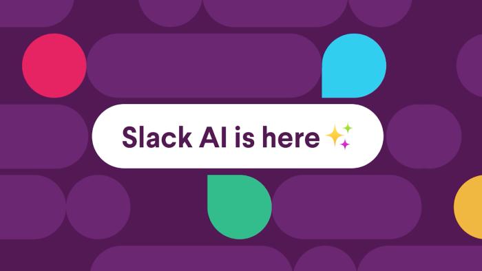 An ad for Slack AI.