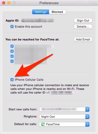 making iphone calls on mac
