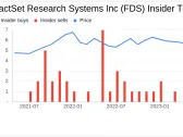 FactSet Research Systems Inc CEO Frederick Snow Sells 3,000 Shares