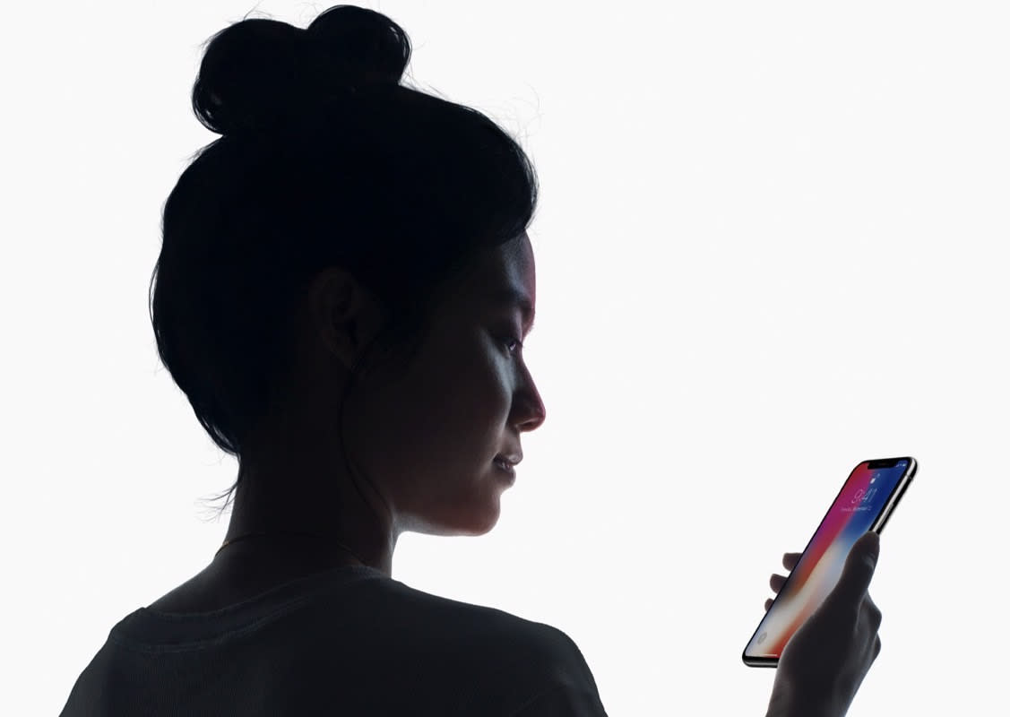 Замена face id iphone x