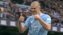 Haaland scores early penalty for Manchester City