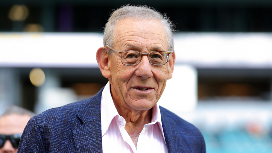 Getty Images - MIAMI GARDENS, FLORIDA - JANUARY 08: Owner Stephen Ross of the Miami Dolphins looks on prior to the game against the New York Jets at Hard Rock Stadium on January 08, 2023 in Miami Gardens, Florida. (Photo by Megan Briggs/Getty Images)