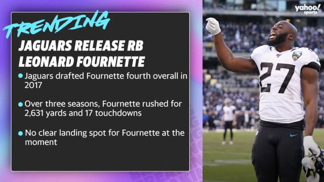 Jaguars release Leonard Fournette