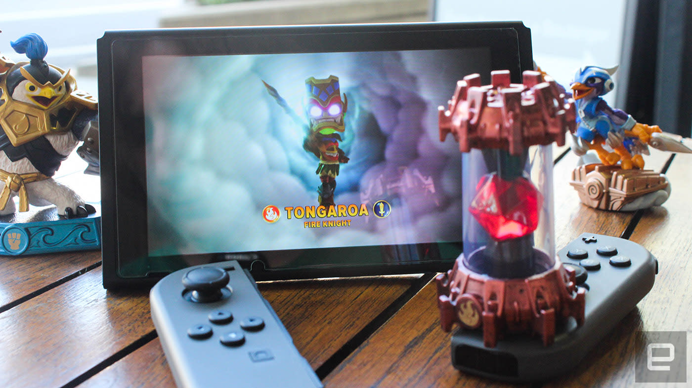 can you play skylanders on nintendo switch